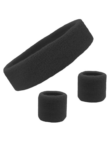 Conjunto Kenz Laurenz Banda para Cabeza y Muñequera Absorbente