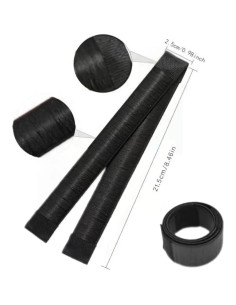 Kit de Hacedores de Moños Duijiaoxiang - 4 Piezas, Negro 2