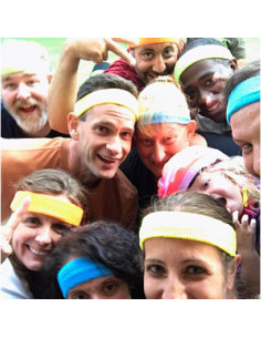 Conjunto Kenz Laurenz Banda para Cabeza y Muñequera Absorbente 2