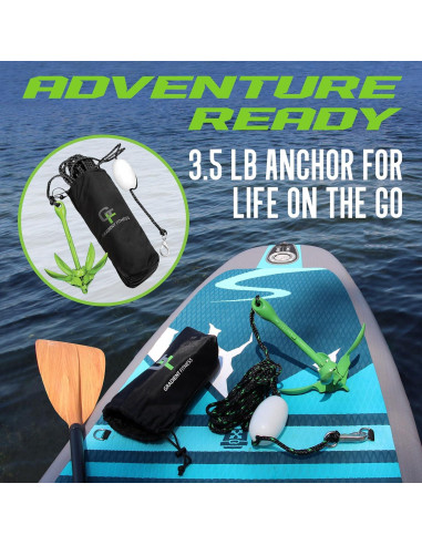 Ancla Plegable Gradient Fitness 1.59 kg para Kayak y Jet Ski