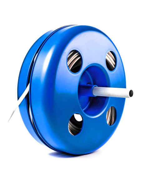 Dispensador de Cable EIP Azul 250 Pies Polipropileno Dispensador de Cable EIP Azul 250 Pies Polipropileno