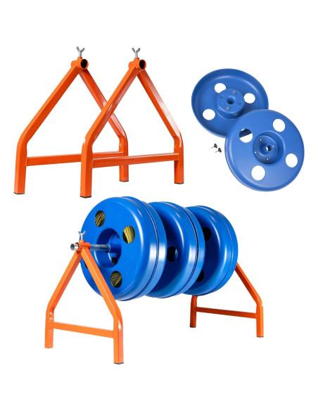 Dispensador de Cable EIP Azul 250 Pies Polipropileno Dispensador de Cable EIP Azul 250 Pies Polipropileno