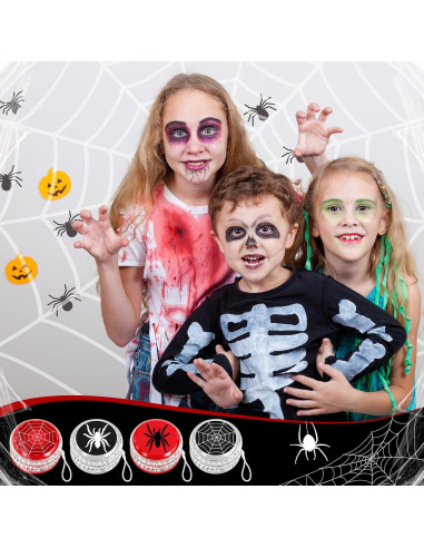 Conjunto de 24 Yoyos LED Araña Liliful para Fiesta