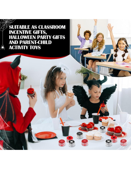 Conjunto de 24 Yoyos LED Araña Liliful para Fiesta