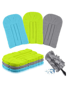 Recargas de Plumero Reutilizables Zubebe 3 Pcs Fleece Multiusos