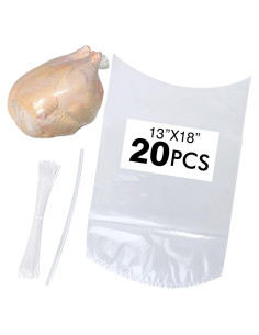Bolsas de Reducción Térmica Anmboor 20 Pcs 33x46 cm para Aves