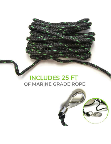 Ancla Plegable Gradient Fitness 1.59 kg para Kayak y Jet Ski