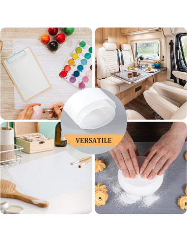 2 Alfombrillas de Silicona Antideslizantes Xthrotsenk 30x21cm