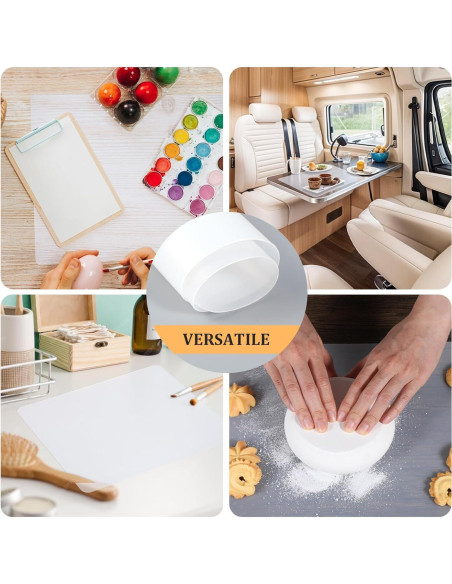 2 Alfombrillas de Silicona Antideslizantes Xthrotsenk 30x21cm