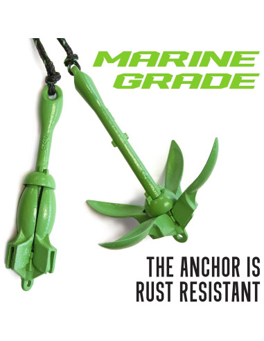 Ancla Plegable Gradient Fitness 1.59 kg para Kayak y Jet Ski