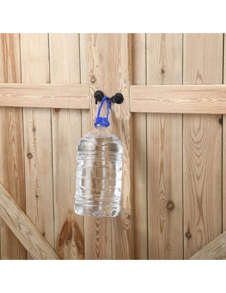 Gancho y Pestillo de Privacidad Raswik 10 cm Negro