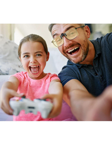 Gafas de Prescripción con Clip Ámbar para Luz Azul PSI