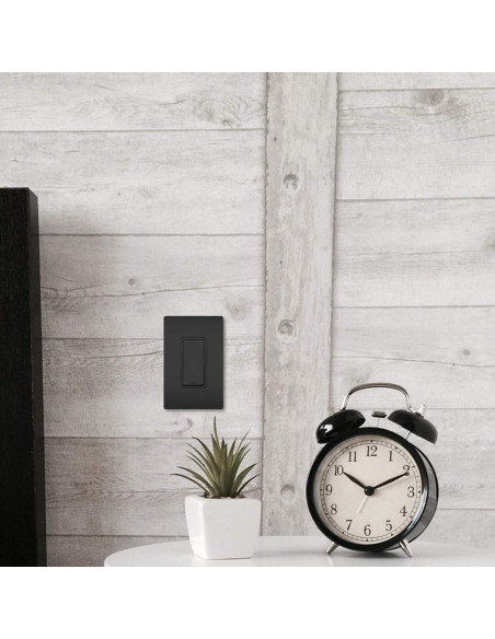 Interruptor de Pared Legrand Radiant 15A 3 Vías Negro