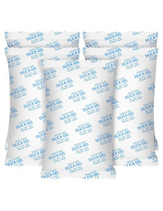 Paquetes de Gel de Sílice 600g - Suobo, 3 Unidades, Deshidratantes Reutilizables