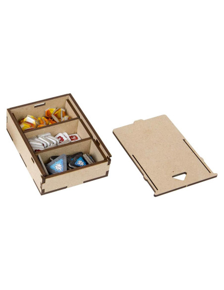 Caja Organizadora de Cartas The Broken Token - Madera Compacta Caja Organizadora de Cartas The Broken Token - Madera Compacta