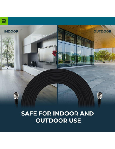 Cable Coaxial Bolton 400 - 0.61m N-Macho a N-Macho 50 Ohm