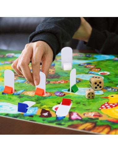 Meetory 112 Pzs Marcadores y Soportes para Juegos DIY