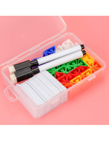 Meetory 112 Pzs Marcadores y Soportes para Juegos DIY