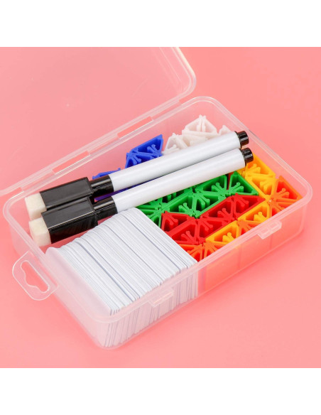 Meetory 112 Pzs Marcadores y Soportes para Juegos DIY