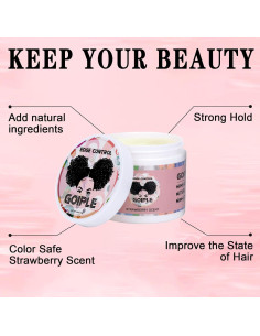 Kit Control de Bordes para Cabello Negro WOZUTUNT - 6 Piezas 2