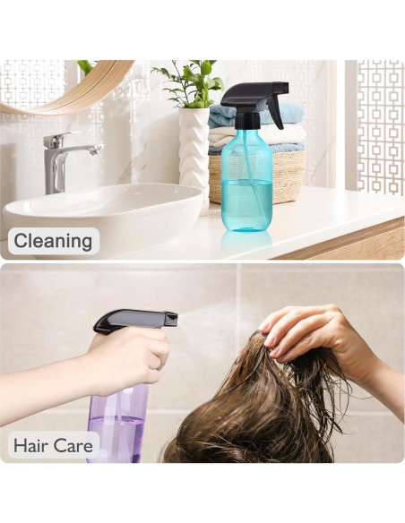 Botella de Spray Rellenable D Dymoece 300 ml Azul Ajustable