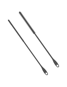 2 Cepillos Limpiadores de Pajitas de Silicona XIHIRCD 24cm