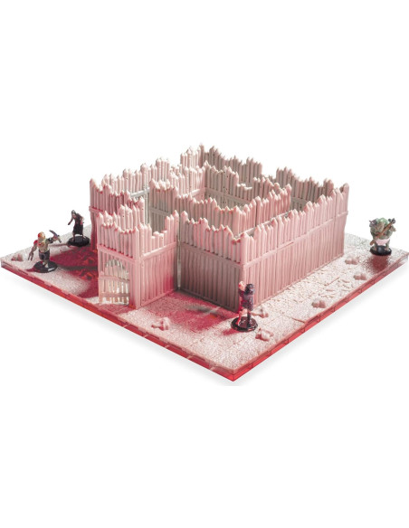 Conjunto Base Palisade Pintable Monster 195 Piezas RPG