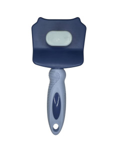 Cepillo Slicker Autolimpiante Home of Paws para Mascotas Azul 2