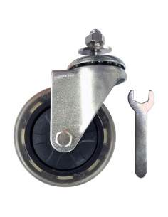 Rueda de goma silenciosa ApexOne 10cm para hoverboard