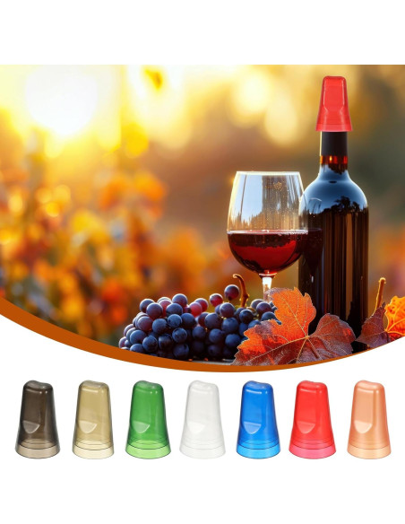 24 Tapas de Vertido Universales uxcell - Cubiertas para Botellas de Licor, Negro