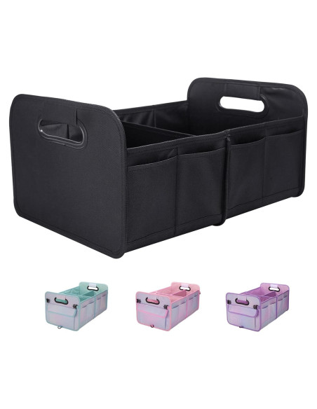 Organizador de Maletero TITIYIOF 35L Plegable Impermeable Negro