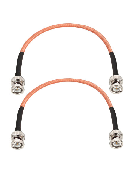 Cable Coaxial BNC Macho a BNC Macho RG142 0.30m 50 Ohmios