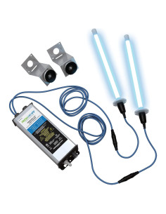 Purificador de aire Fresh-Aire UV AHU con lámpara dual y luz UV