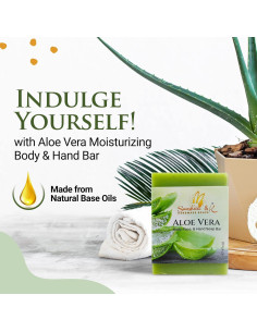 Barra de Jabón Orgánico Aloe Vera Sunshine & K - 142 g 2