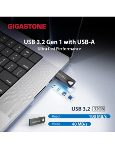 GIGASTONE Z70 32GB 2 Pack USB 3.2 Flash Drives Metal Impermeable 2