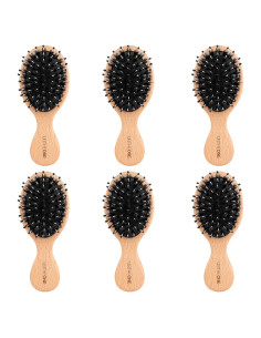 Cepillo de Pelo Mini URTHEONE 6 Pcs Cerda de Jabalí Viaje