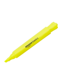 Marcadores Fluorescentes Amazon Basics Paquete de 12 Punta Chisel 2