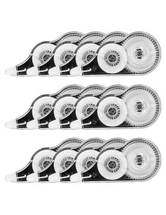 Cinta Correctora BESARME 12 Piezas 12m Blanca