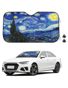 Parasoles Plegables ZNDAW para Parabrisas de Coche 149.1x80 cm