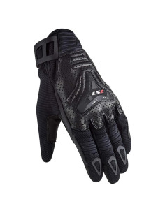 Guante de Touring Todo Terreno LS2 para Hombre - Negro - Grande