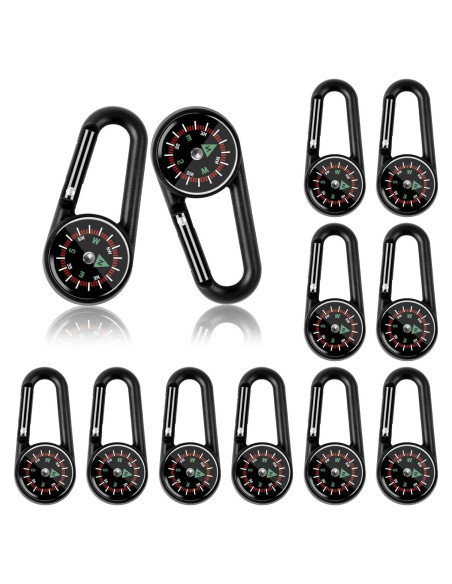 12 Brújulas Llavero Taikula ZWQ-005 para Niños - Compactas