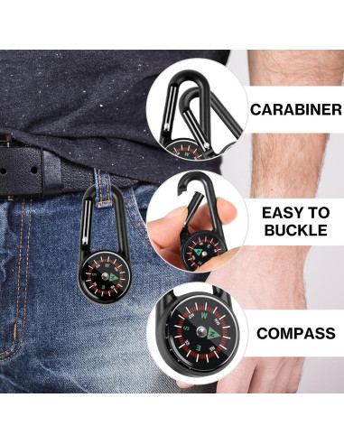 12 Brújulas Llavero Taikula ZWQ-005 para Niños - Compactas