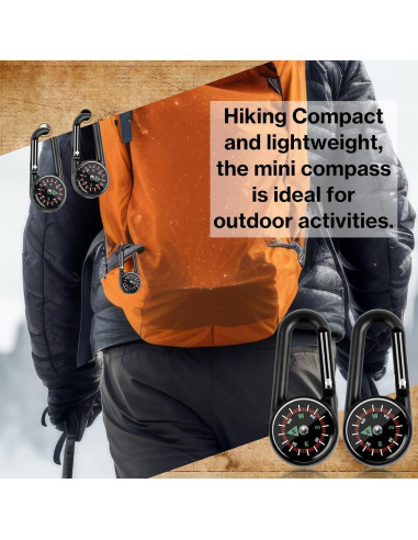 12 Brújulas Llavero Taikula ZWQ-005 para Niños - Compactas