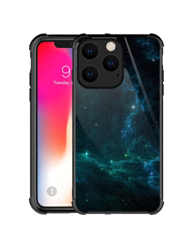 Funda Antigolpes para iPhone 14 CARLOCA Luz Espacial Nebulosa