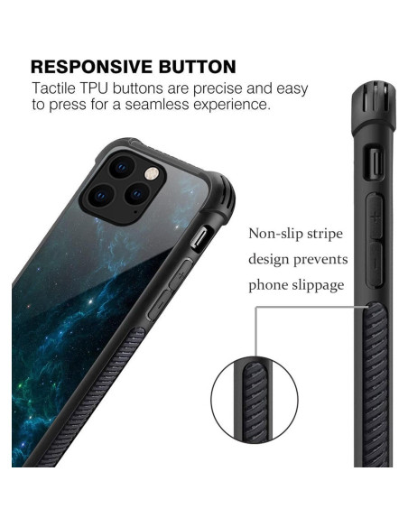 Funda Antigolpes para iPhone 14 CARLOCA Luz Espacial Nebulosa