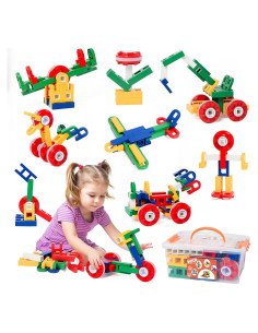 Set de Juguetes de Construcción 58 Piezas Qibaolejiao STEM