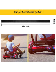 Correas Ajustables Sumind 8 Piezas para Hoverboard 50 cm 2