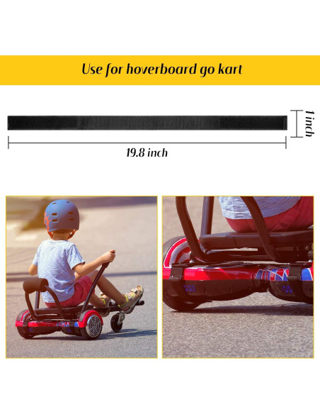 Correas Ajustables Sumind 8 Piezas para Hoverboard 50 cm