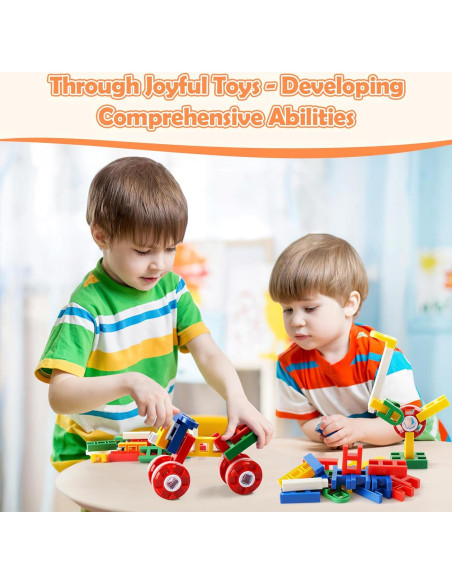 Set de Juguetes de Construcción 58 Piezas Qibaolejiao STEM