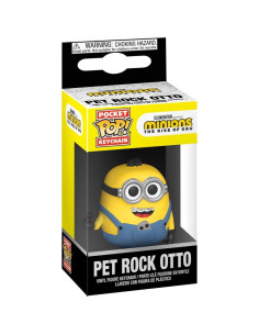 Funko Pop! Llavero Minions Roca Mascota Otto 5.08 cm 2